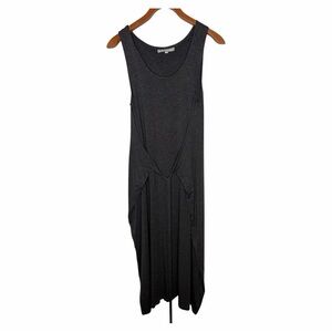 Bryn Walker Womens Size X- Small Midi Length Sleeveless Tank Dress Lagenlook Tie